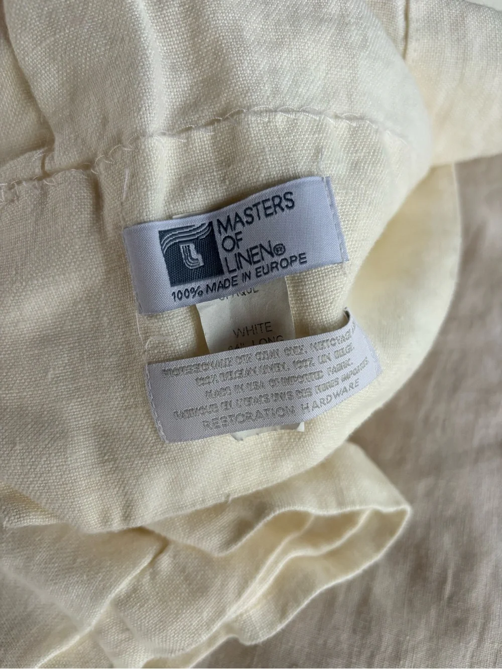 Restoration Hardware Linen Drapery Panel